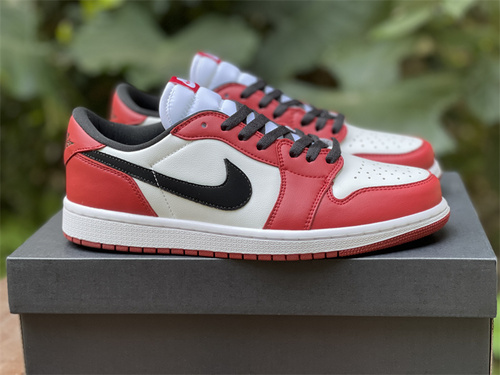 Pure original version_ Air Jordan 1 Low OG _Chicago_ low-help Chicago_ the item number 705329 600. full code shipment 36--46-9613e3b3